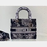 Leather Lady Dior 24cm Luxury Best Quality Brand Designer Bags