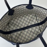 Gucci 820496 Totissima Shoulder Tote GG Denim Best Quality Bag