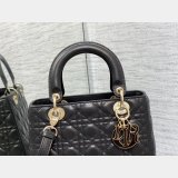 Perfect Quality Best Quality Lady Dior 24cm Dolabuy Black Handbag
