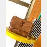 YSL Best Quality Niki 22cm crinkled vintage leather 533037