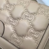 1:1 Best Quality Gucci 702200 GG Matelassé Leather Shoulder Bag designer bags