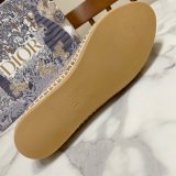 Perfect Dior Best Quality Openwork Embroidery Fisherman Shoes