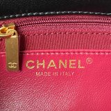 Perfect Copy Top Quality AS4012 Flap Black Best Quality Bag