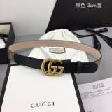 Best Quality Luxury Gucci 3.0CM Designer Belts Online Store