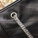 YSL 504867 Best Quality Saint Laurent Niki Shopping Bag Black Vintage