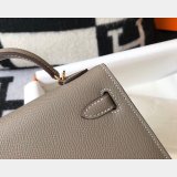 AAA Best Quality Hermes Mini Kelly Grey Bags
