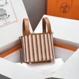 Designer Hermes Best Quality Picontin Lock 18CM Tote Bag