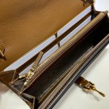 Gucci Best Quality Brown Jackie 1961 chain wallet 652681 bag