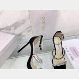 Suede Sandals Best Quality Jimmy Choo 7 Star Heel 10CM Shoes