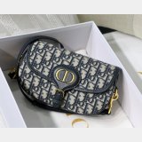 Best Quality Christian Dior Bobby East-West Blue Bag China Sale