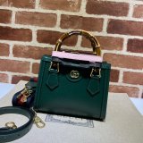 Gucci designer Luxury Goods 702732 Diana mini tote bag leather