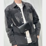 Black Brushed Shoulder Strap Prada 2VD061 Best Quality Designer Bag