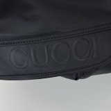 Medium Gucci Backpack Mens with GG Logo 800265 Black Best Quality Bags