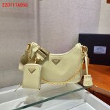 Best Quality Prada Handbags Cheap Highest Quality For Leather Hobo Re-Edition You