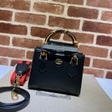 Gucci designer Luxury Goods 702732 Diana mini tote bag leather