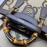 Gucci Best Quality Usa 660195 GG Canvas Diana Tote Bag