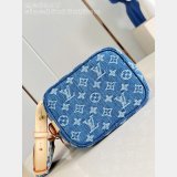 Louis Vuitton All In BB Monogram Denim M28107 Women LV Icons Bag