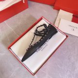 Best valentino Luxury Goods sneakers heels flats Black Shoes