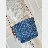 Louis Vuitton All In BB Monogram Denim M28107 Women LV Icons Bag