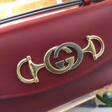 7 Star Gucci 564718 Strawberry Print Leather Zumi Mini Best Quality Bag