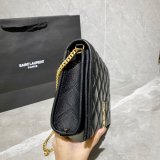 Best Quality Saint Laurent Becky Large chain bag in quilted lambskin