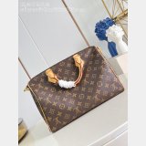 Luxury M27512 Speedy Soft 30 Monogram Canvas Louis Vuitton Bag