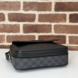 Men Gucci Best Quality 795464 Small GG Crossbody 795464 Black Bag