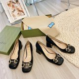 AAA+ Gucci Best Quality Horsebit Loafers Calfskin shoes