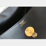 Best Quality Hermes Lindy 26cm Black Bags Sale Outlet Online