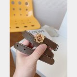 Luxury Inspired Loewe Anagram 2.0cm Width Best Quality Belt