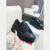 Valentino Best Quality Garavani Rockstud Untitled Platform Shoes