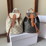 Backpack Celine Best Quality 197662 Folco Triomphe Canvas Bag