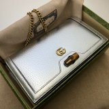 The Gucci Best Diana Best Quality bag with bamboo 696817
