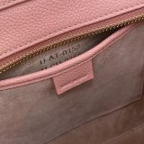 Best Quality Celine Pink Nano Luggage bag in drummed calfskin