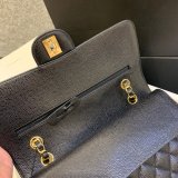 New CC 2021 Best Quality Quilted Caviar Leather Caviar CF1112 25CM Bags