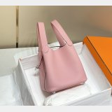 Designer Hermes Picotin Bags 18/22CM Silver Best Quality Best Online