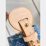 Louis Vuitton All In BB Monogram Denim M28107 Women LV Icons Bag