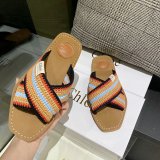 1:1 Mirror Image Best Quality Chloe Roman Sandals Shoes