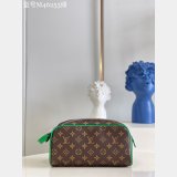 Perfect Louis Vuitton Best Quality Dopp Kit Toilet Pouch Travel M46253 Bag