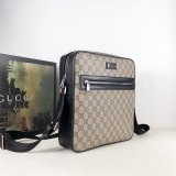Gucci Best Quality Beige GG Supreme flat messenger
