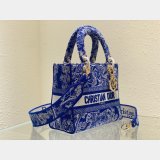 Cheap Best Quality Designer Christian Dior Lady Dior 24cm Handbags