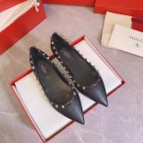Best valentino Luxury Goods sneakers heels flats Black Shoes