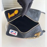 Louis Vuitton High Quality Best Quality M58515 LVxNBA Cloakroom Dopp Kit Travel Black