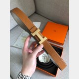 Best Quality Hermes Belts Reversible Leather Strap 32mm Designer Fake Store