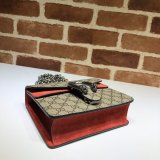 Gucci Best Quality Dionysus GG Supreme mini 421970 Red Fake bag