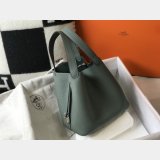 Designer Hermes Picotin Bags 18/22CM Silver Best Quality Best Online