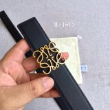 Loewe Top Quality Fashion Anagram 3.2CM Width Best Quality Belts