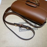 Gucci 1:1 Best Quality Designer GG Supreme 602204 1955 Horsebit Shoulder Bag