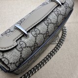 Petite GG Chain 1:1 Mirror 760194 Best Quality Gucci Handbags