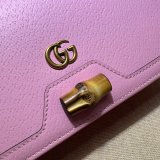 The Gucci Best Diana Best Quality bag with bamboo 696817